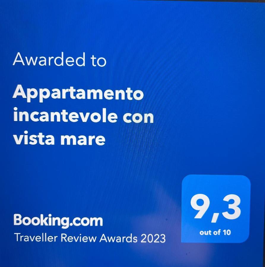 Appartamento Incantevole Con Vista Mare Buoncammino Extérieur photo